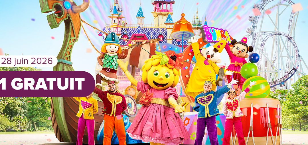 Une place offerte chez Plopsaland !